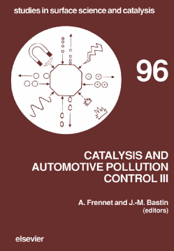 Catalysis and Automotive Pollution Control III Catalysis and Automotive Pollution Control III