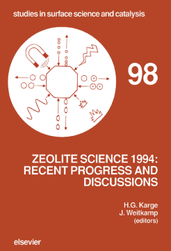 Zeolite Science 1994: Recent Progress and Discussions Zeolite Science 1994: Recent Progress and Discussions