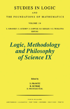 Logic, Methodology and Philosophy of Science IX Logic, Methodology and Philosophy of Science IX