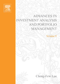 Advances in Investment Analysis and Portfolio Management Advances in Investment Analysis and Portfolio Management