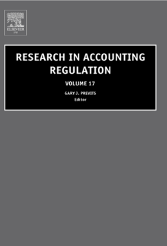 Research in Accounting Regulation Research in Accounting Regulation