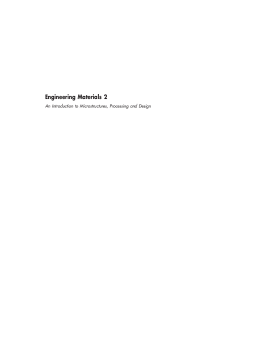 Engineering Materials Volume 2 Engineering Materials Volume 2