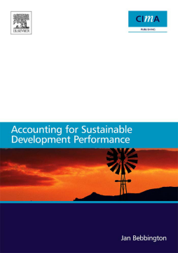 Accounting for sustainable development performance Accounting for sustainable development performance