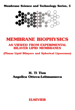 Membrane Biophysics: As Viewed from Experimental Bilayer Lipid Membranes Membrane Biophysics: As Viewed from Experimental Bilayer Lipid Membranes