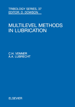 Multi-Level Methods in Lubrication Multi-Level Methods in Lubrication