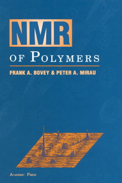NMR of Polymers NMR of Polymers