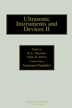 Reference for Modern Instrumentation, Techniques, and Technology: Ultrasonic Instruments and Devices II Reference for Modern Instrumentation, Techniques, and Technology: Ultrasonic Instruments and Devices II