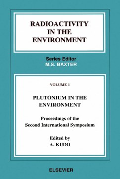 Plutonium in the Environment Plutonium in the Environment