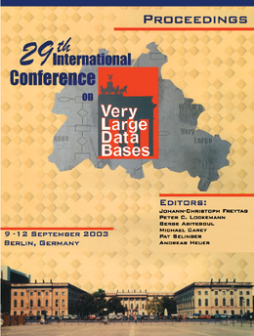 Proceedings 2003 VLDB Conference Proceedings 2003 VLDB Conference