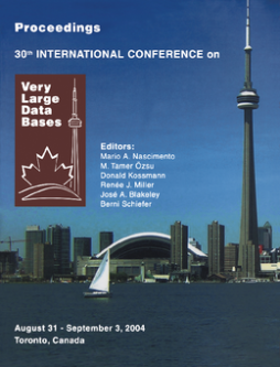 Proceedings 2004 VLDB Conference Proceedings 2004 VLDB Conference