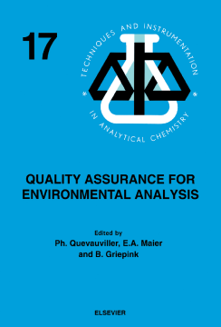 Quality Assurance for Environmental Analysis Quality Assurance for Environmental Analysis