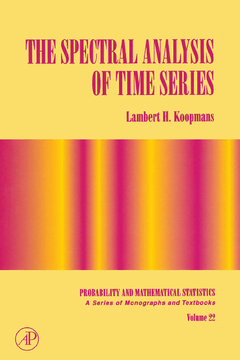 The Spectral Analysis of Time Series