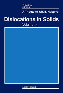 Dislocations in Solids Dislocations in Solids
