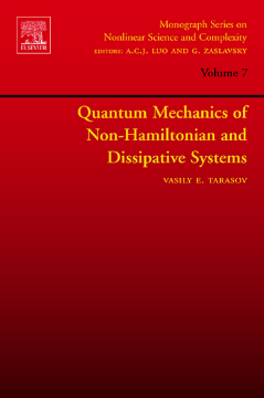 Quantum Mechanics of Non-Hamiltonian and Dissipative Systems Quantum Mechanics of Non-Hamiltonian and Dissipative Systems