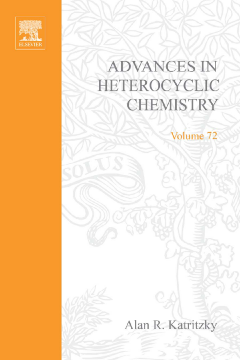 Advances in Heterocyclic Chemistry Advances in Heterocyclic Chemistry