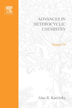 Advances in Heterocyclic Chemistry Advances in Heterocyclic Chemistry