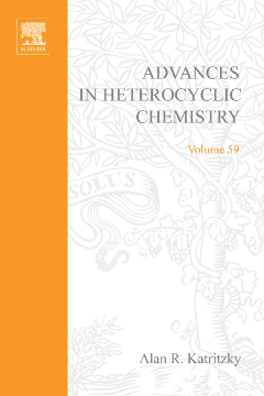 Advances in Heterocyclic Chemistry Advances in Heterocyclic Chemistry