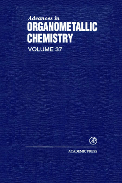 Advances in Organometallic Chemistry Advances in Organometallic Chemistry