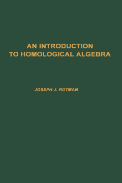 Introduction to Homological Algebra, 85 Introduction to Homological Algebra, 85