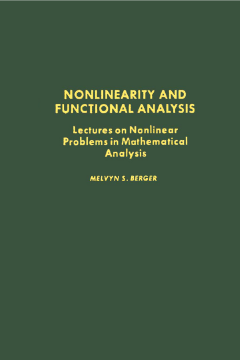 Nonlinearity and Functional Analysis Nonlinearity and Functional Analysis