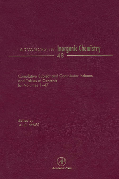 Advances in Inorganic Chemistry Advances in Inorganic Chemistry