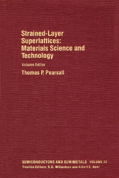 Materials Science and Technology: Strained-Layer Superlattices