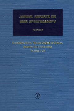Annual Reports on NMR Spectroscopy Annual Reports on NMR Spectroscopy