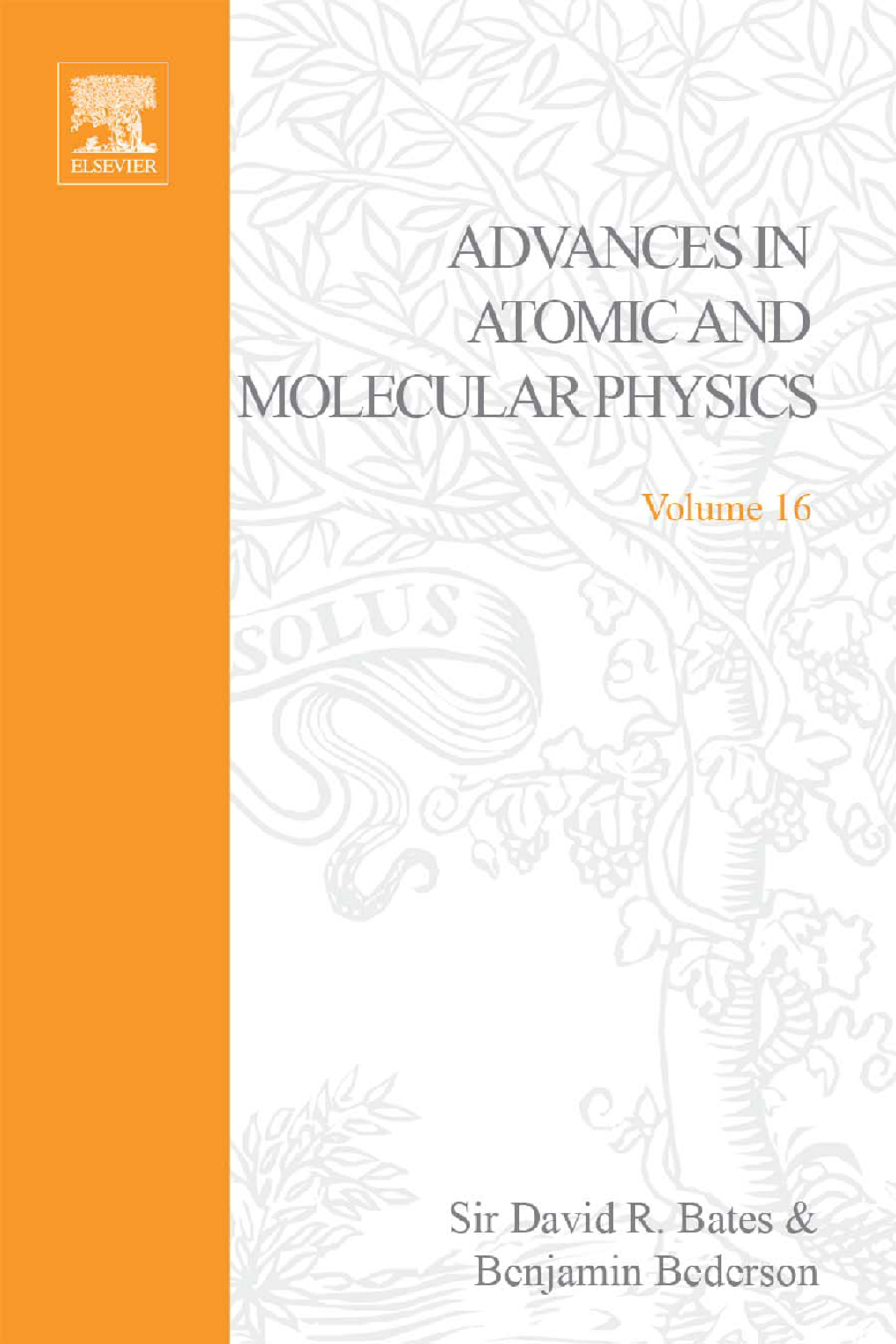 Advances in Atomic and Molecular Physics
