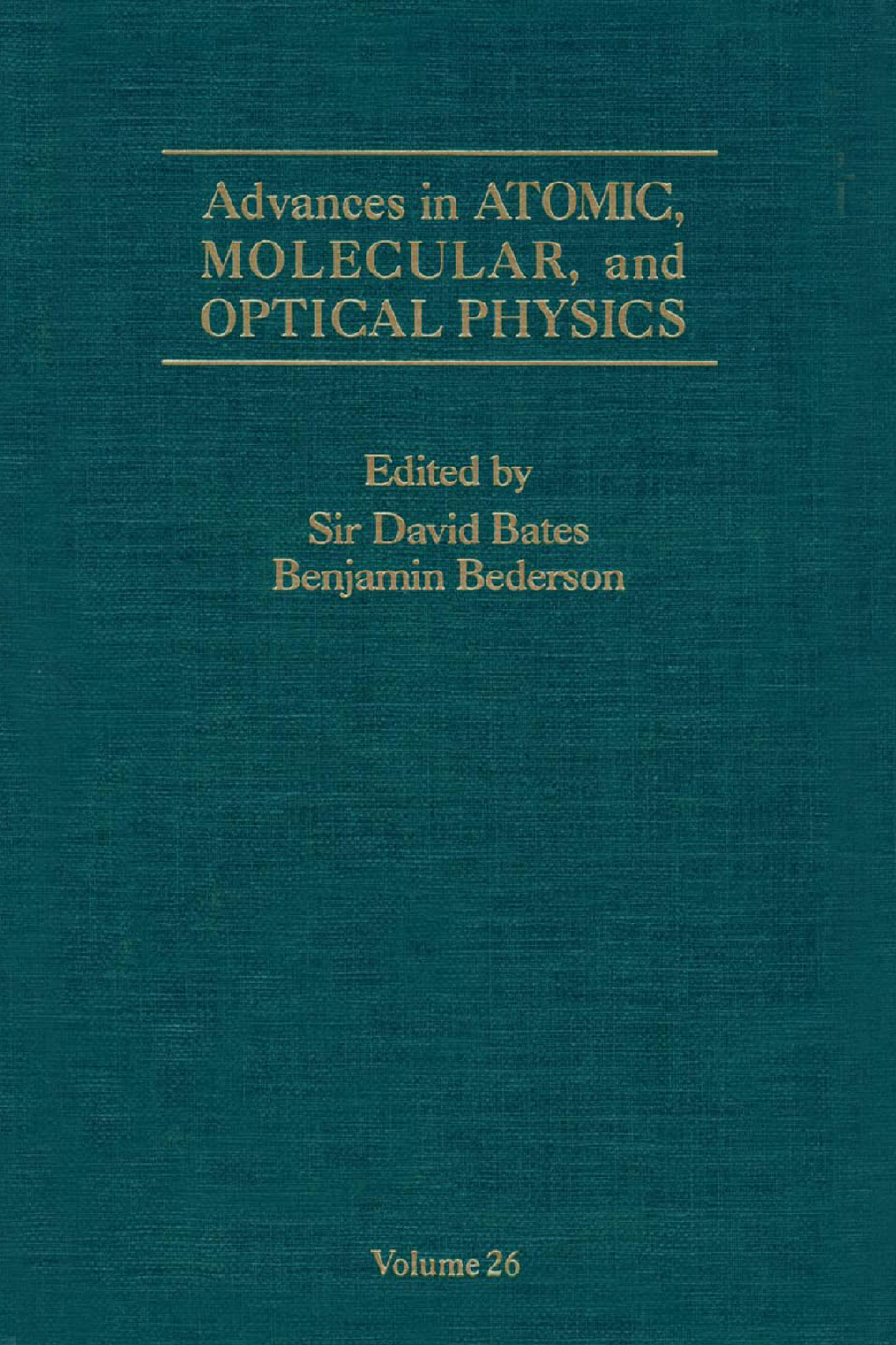 Advances in Atomic, Molecular, and Optical Physics