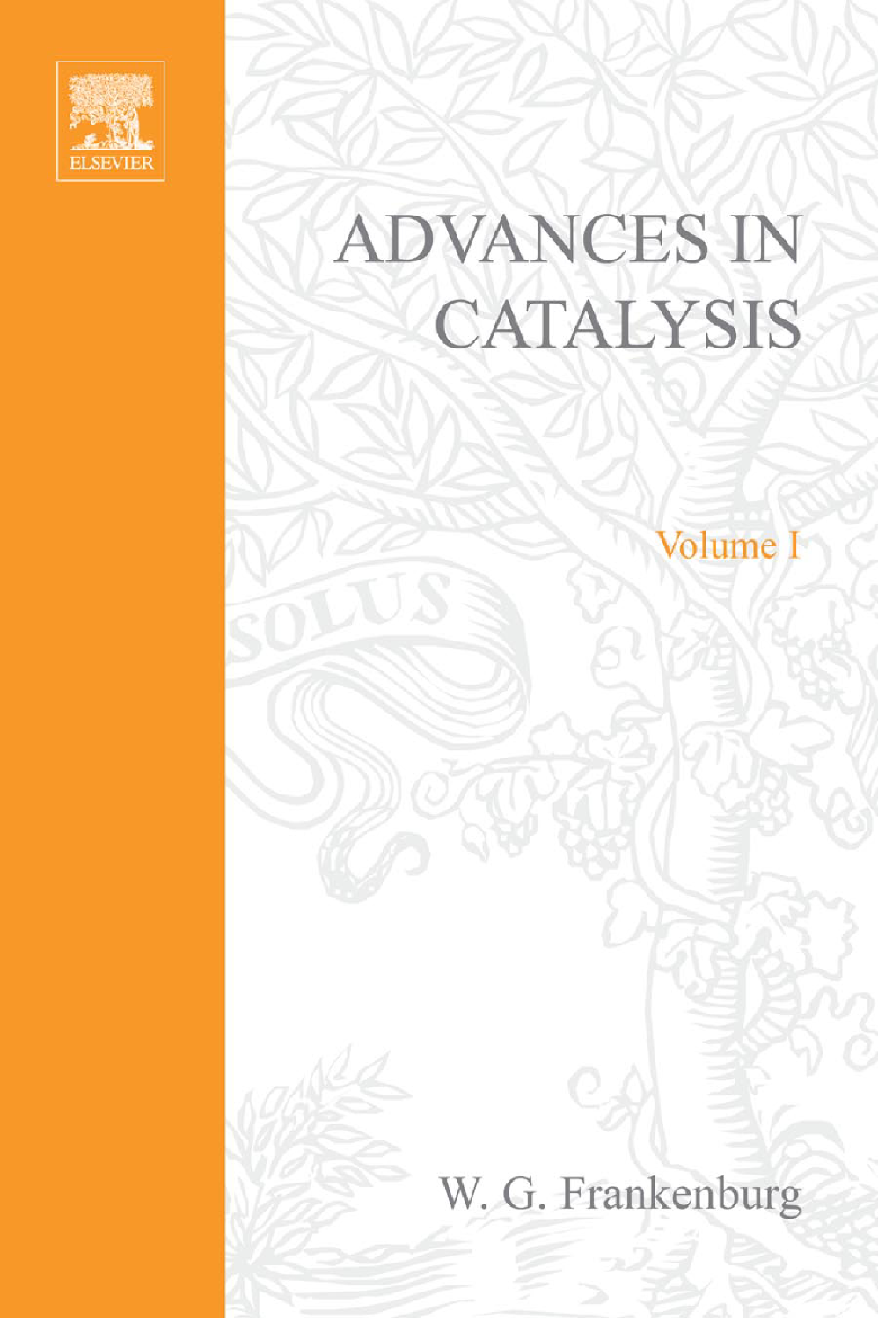 Advances in Catalysis