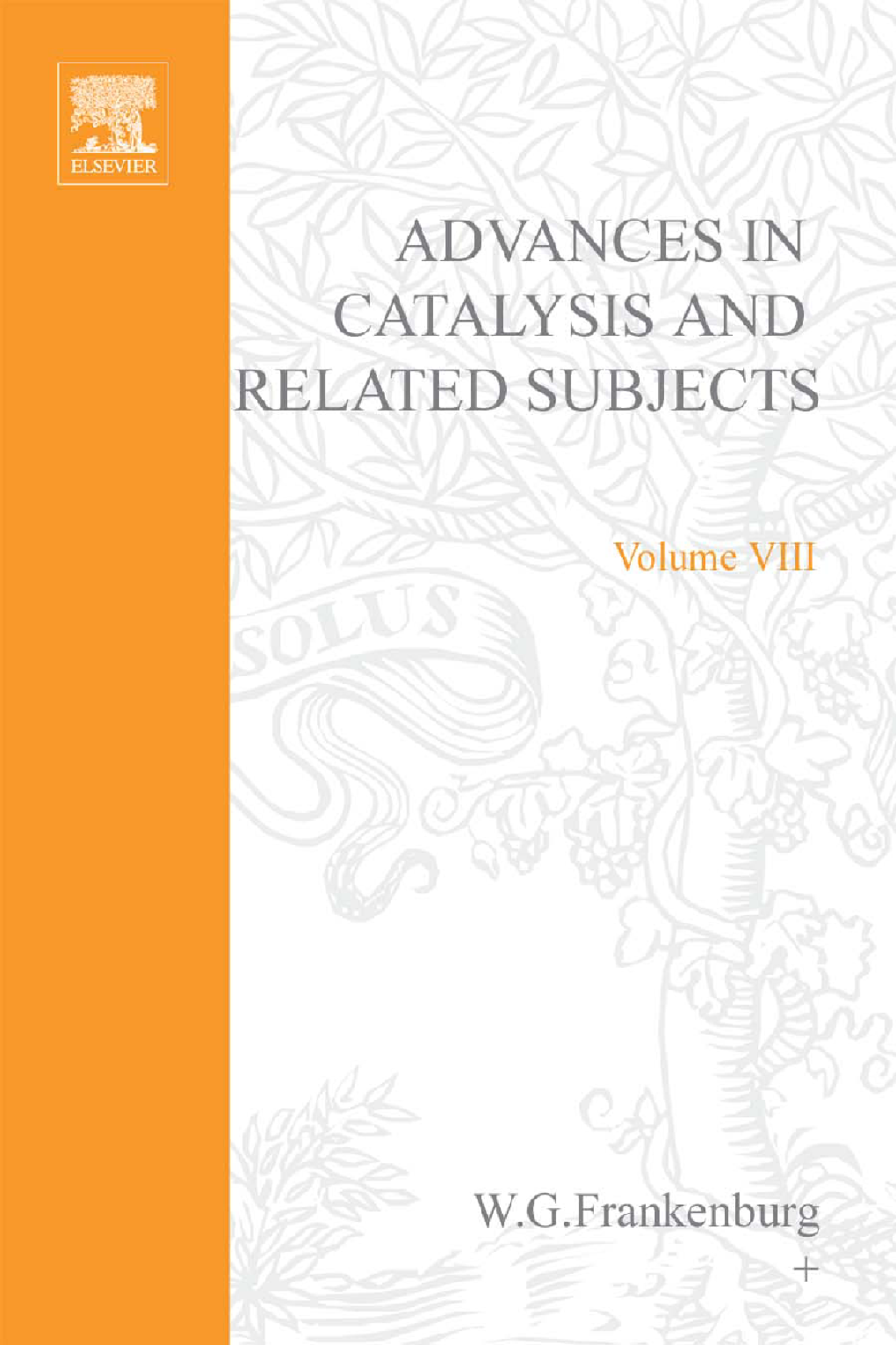 Advances in Catalysis