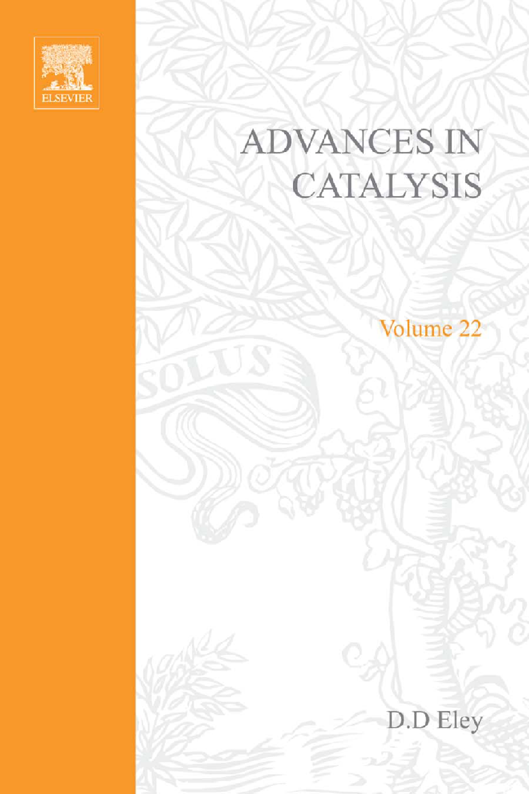 Advances in Catalysis
