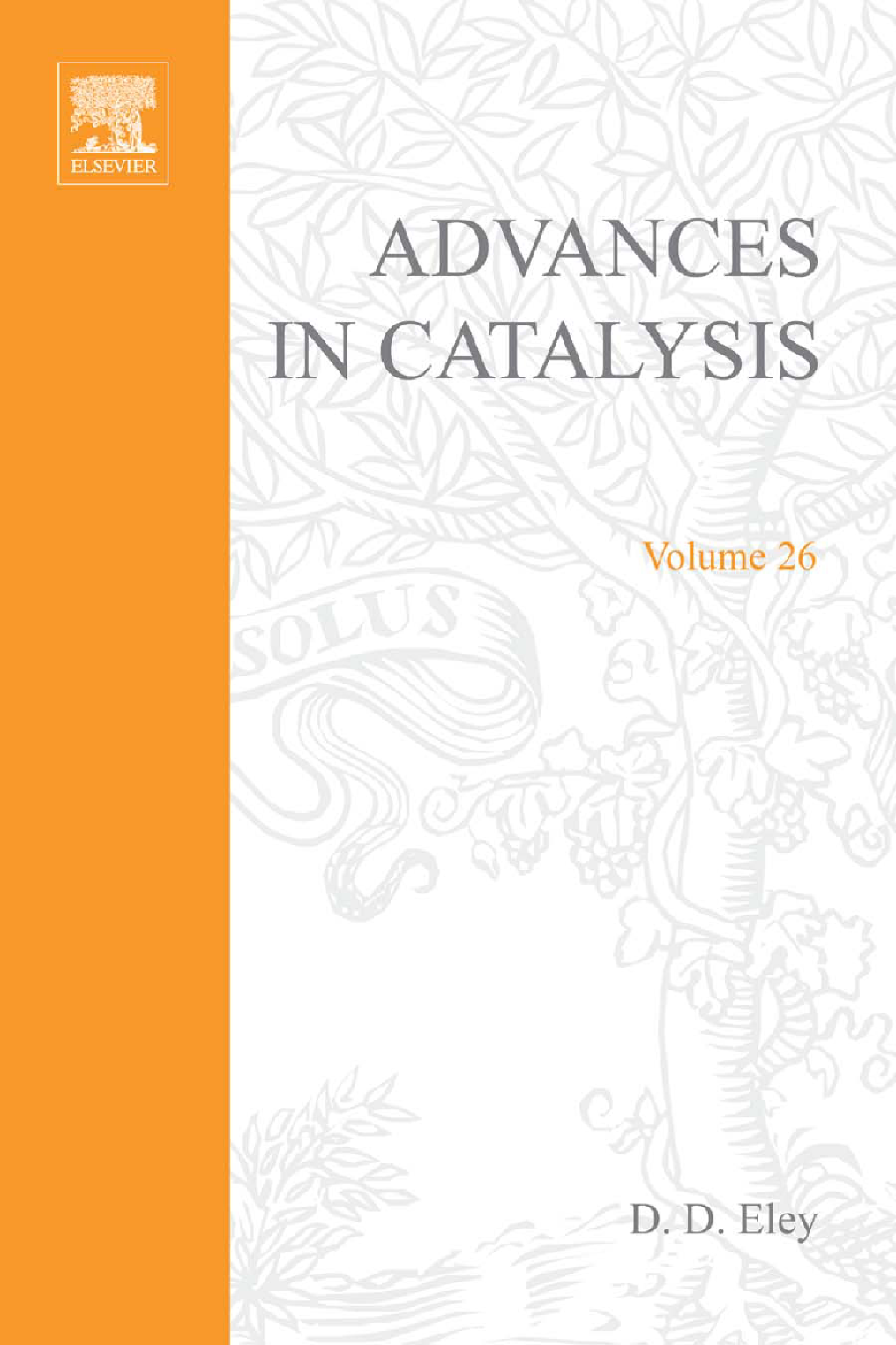 Advances in Catalysis