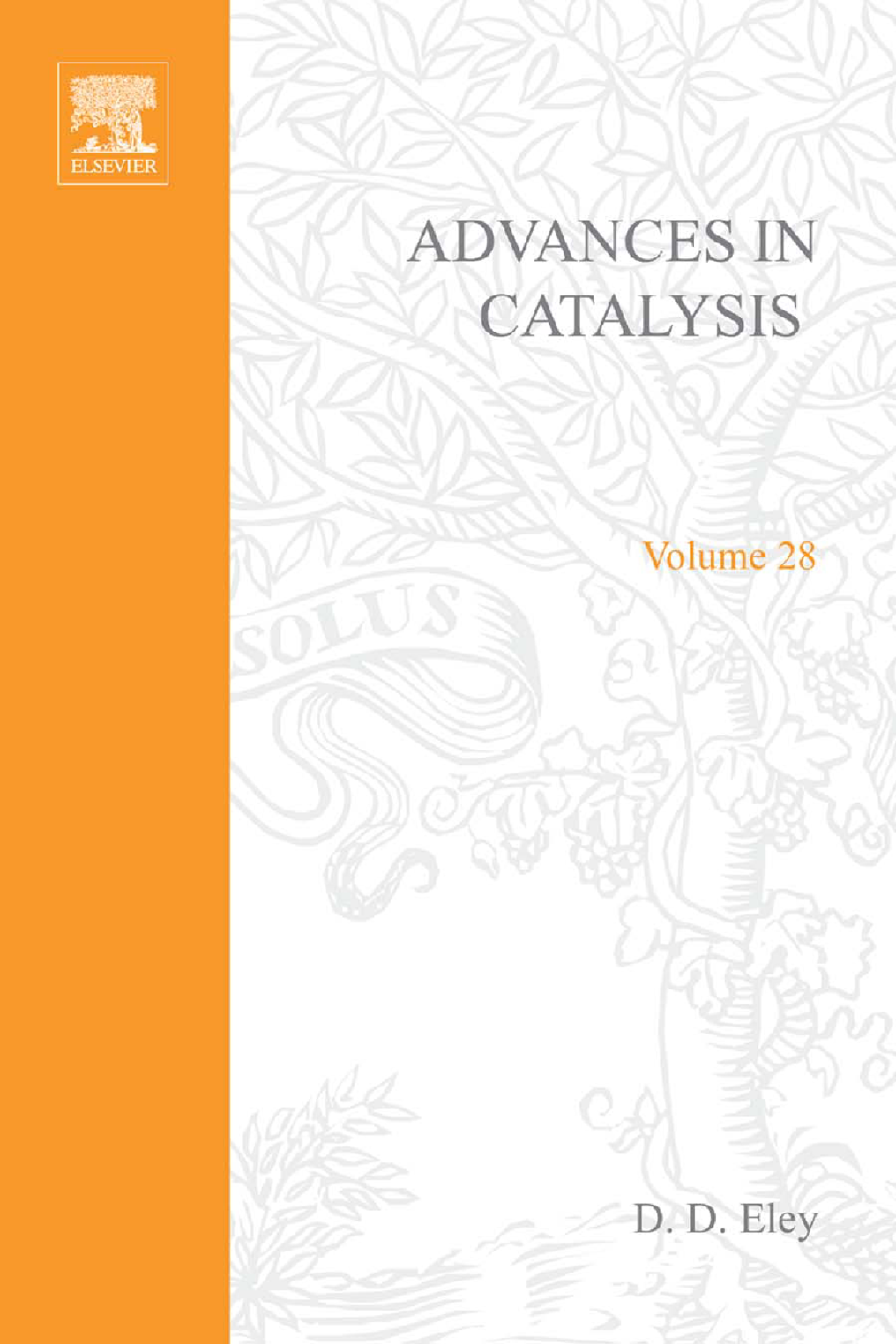 Advances in Catalysis