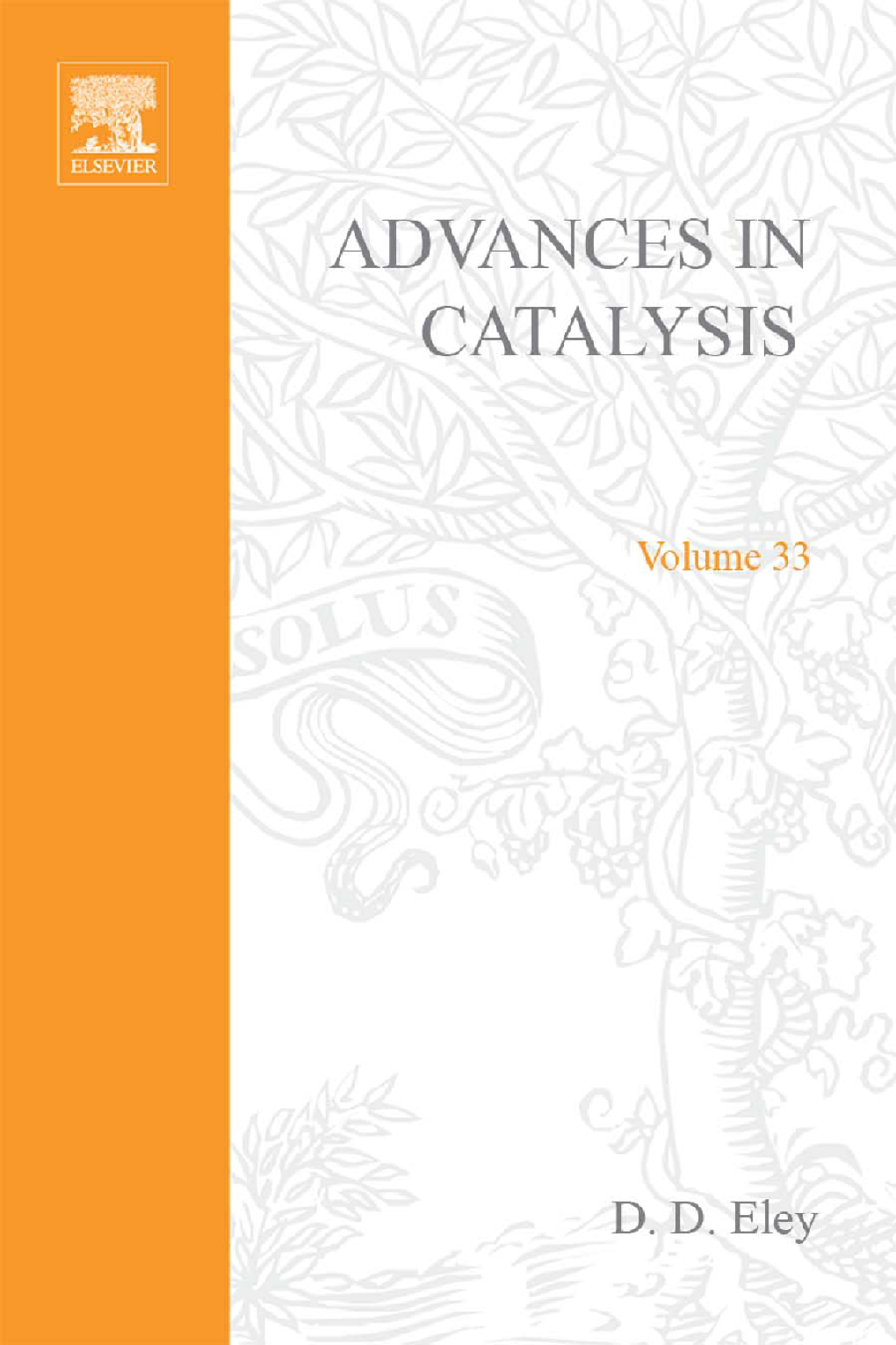Advances in Catalysis