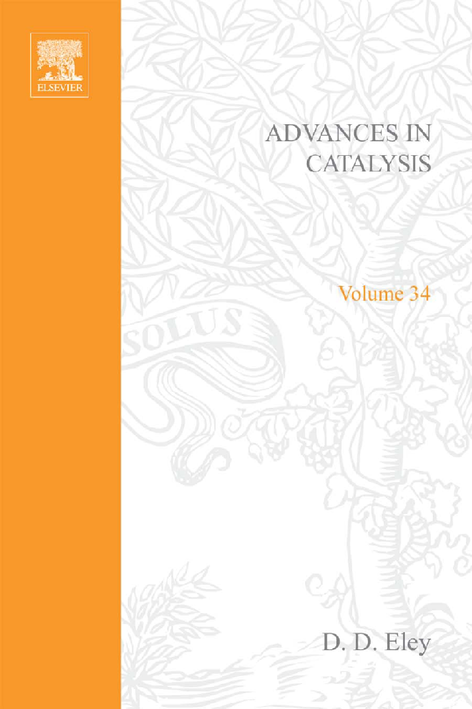 Advances in Catalysis