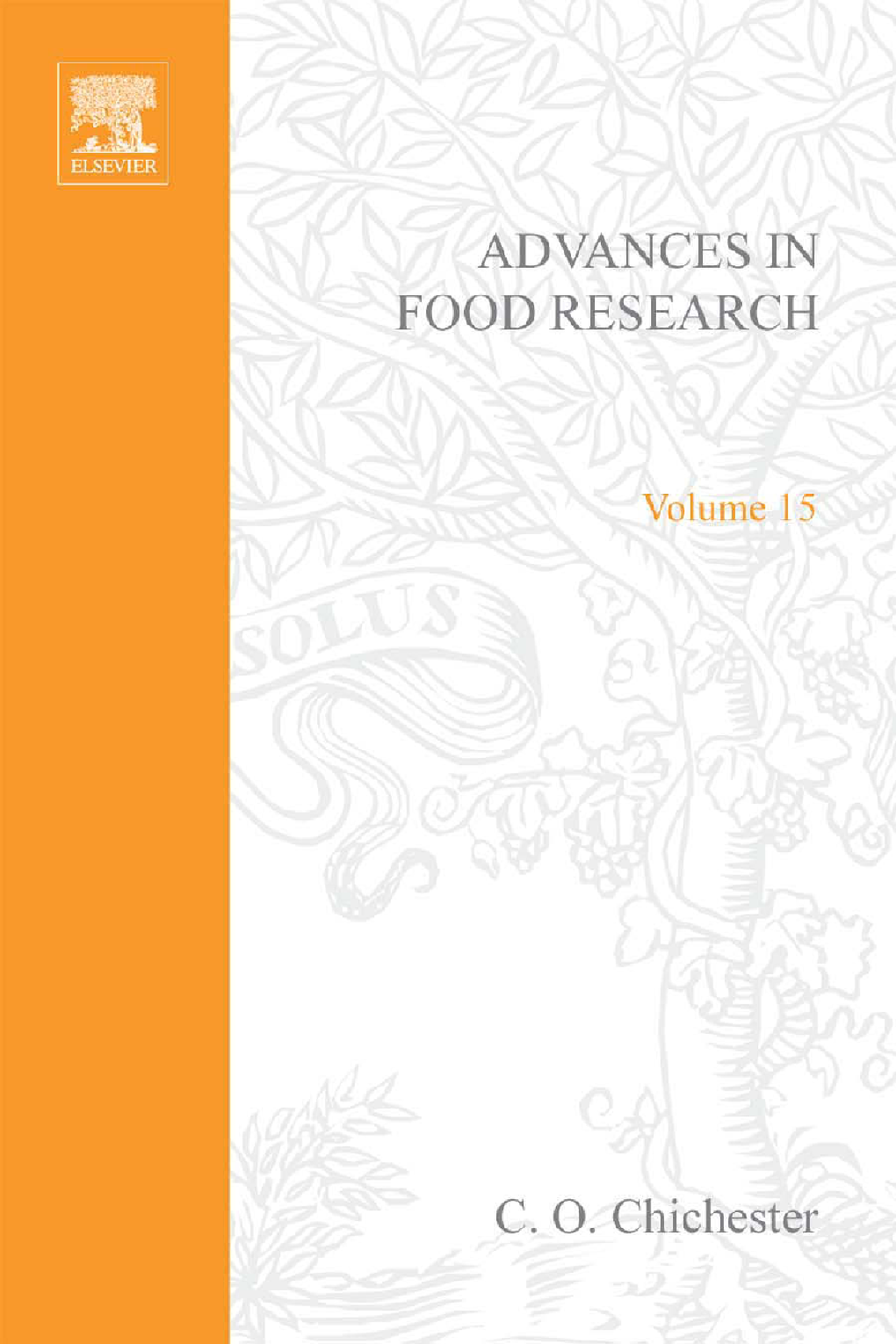 Advances in Food Research