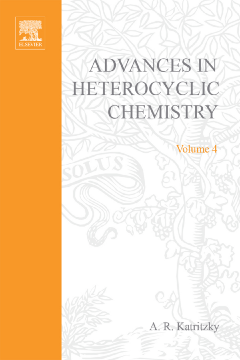 Advances in Heterocyclic Chemistry Advances in Heterocyclic Chemistry
