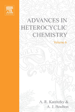 Advances in Heterocyclic Chemistry