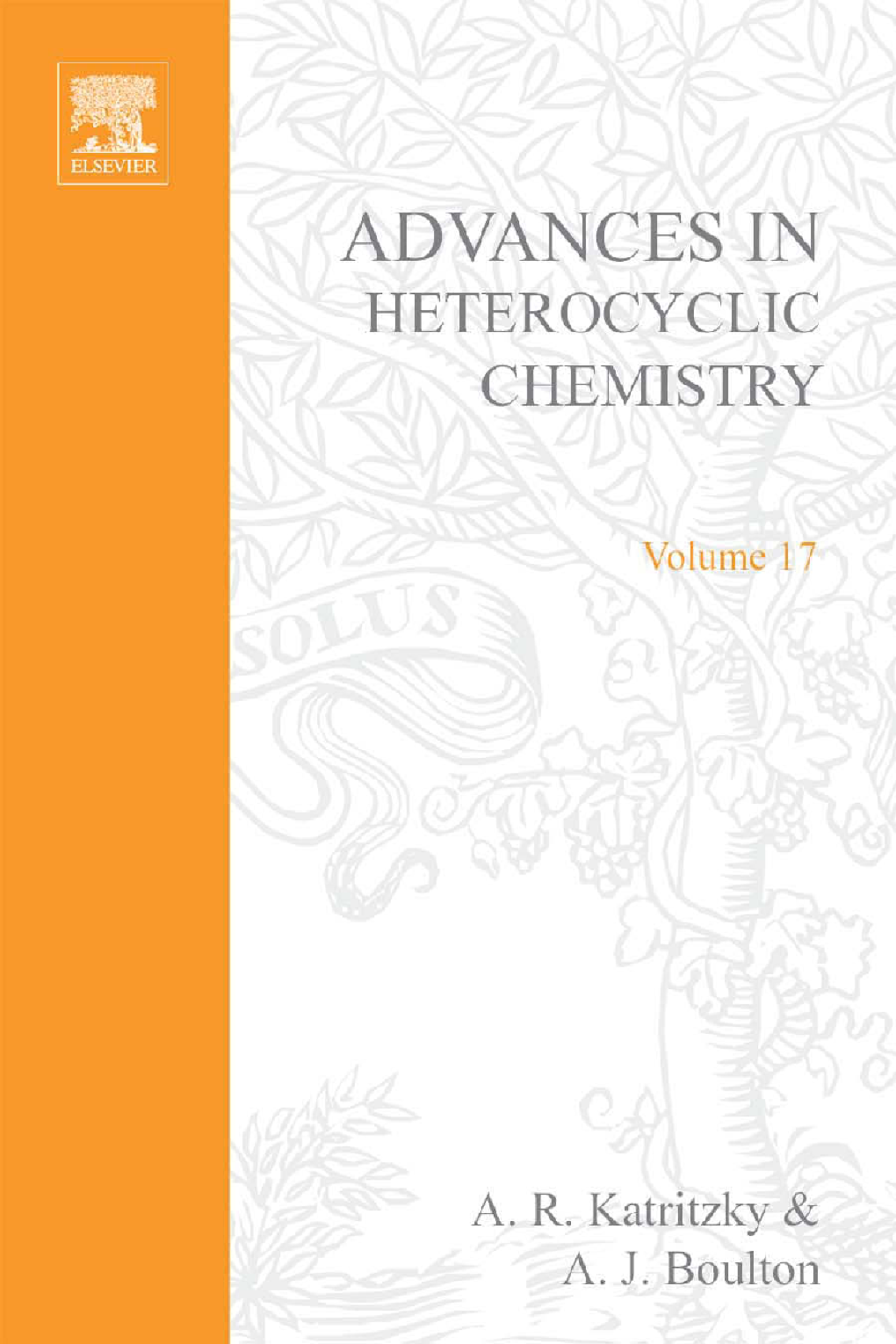Advances in Heterocyclic Chemistry