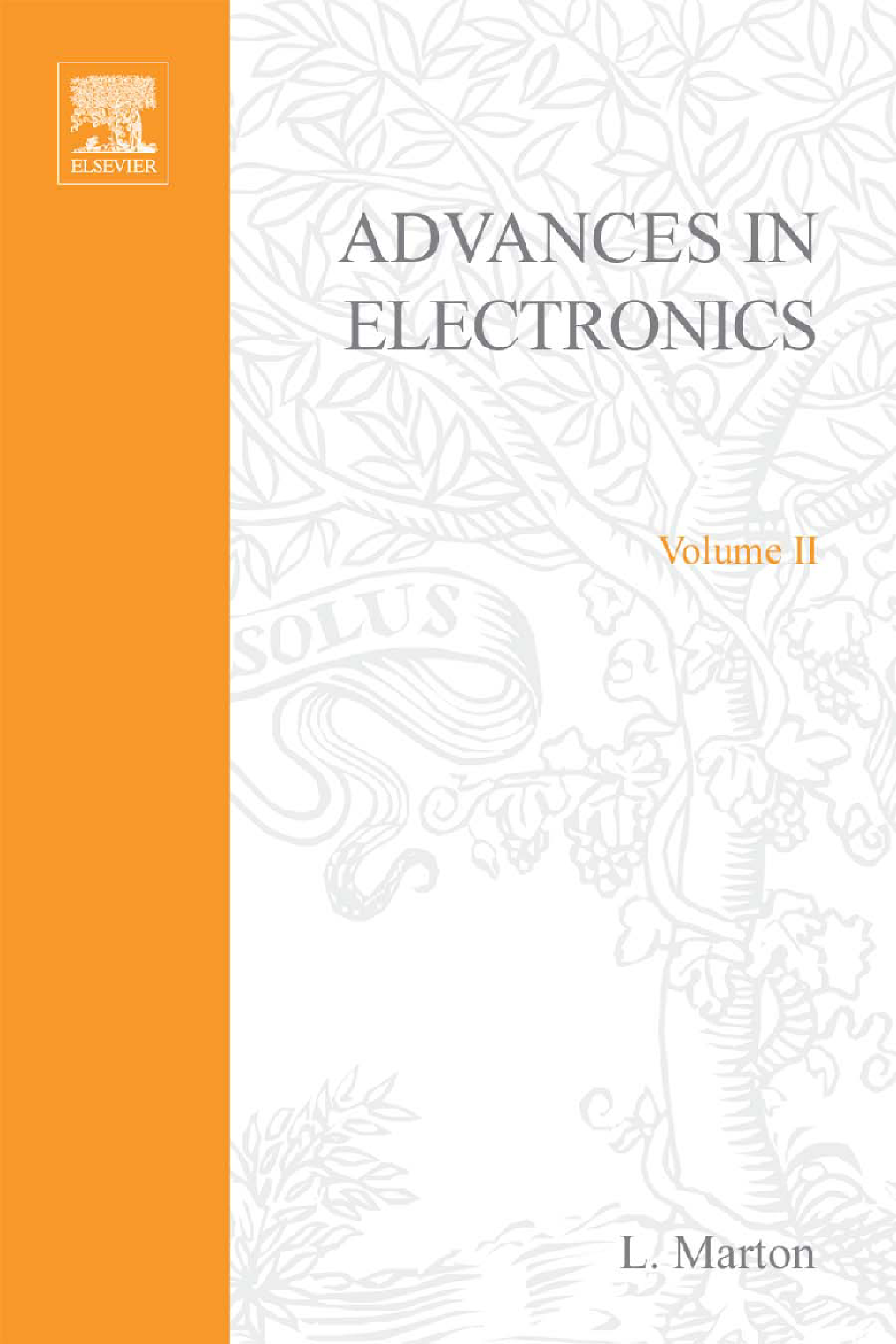 Advances in Electronics and Electron Physics