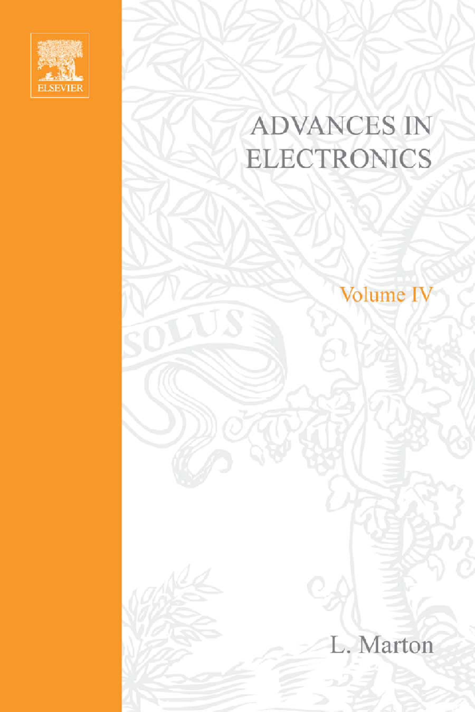 Advances in Electronics and Electron Physics