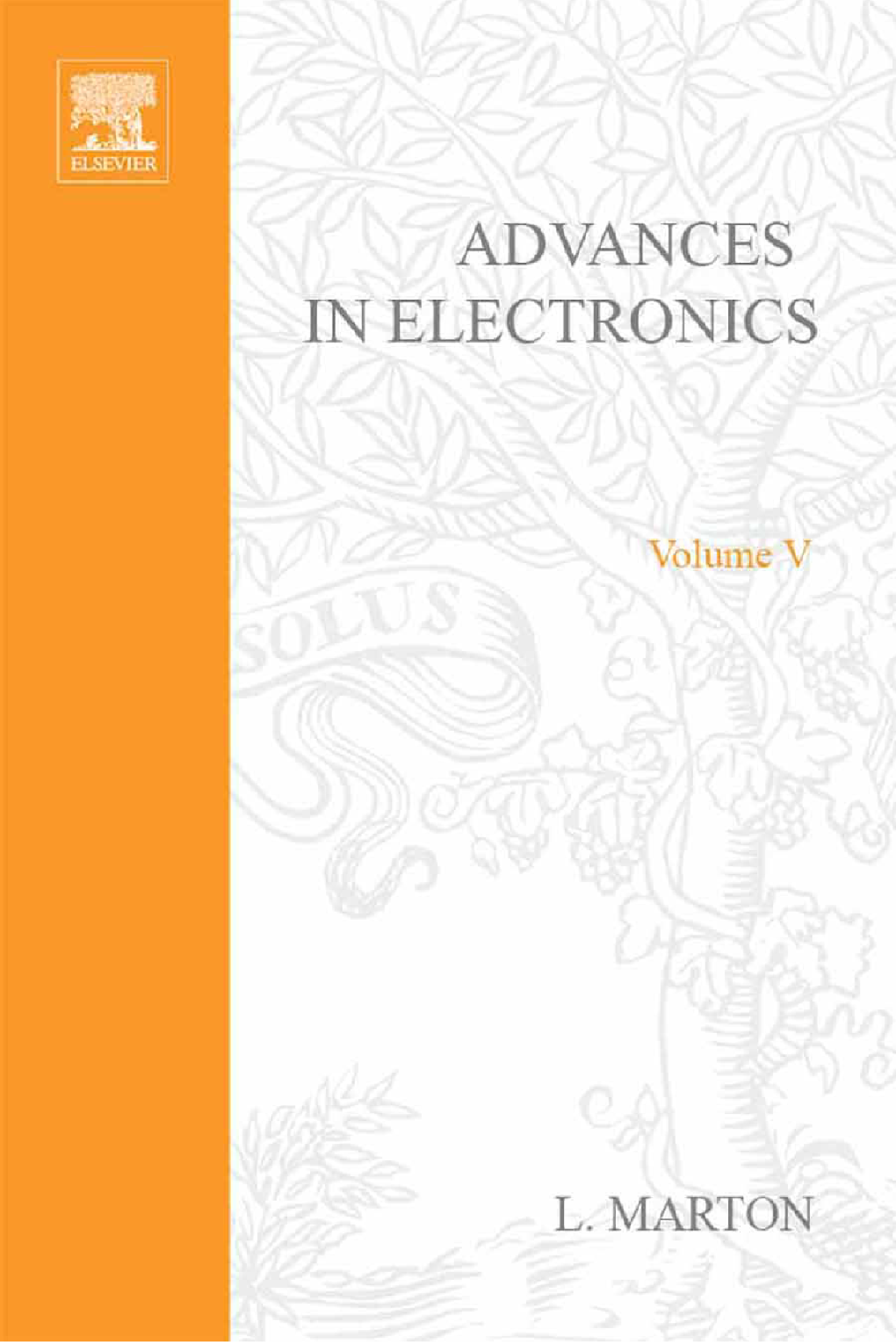 Advances in Electronics and Electron Physics