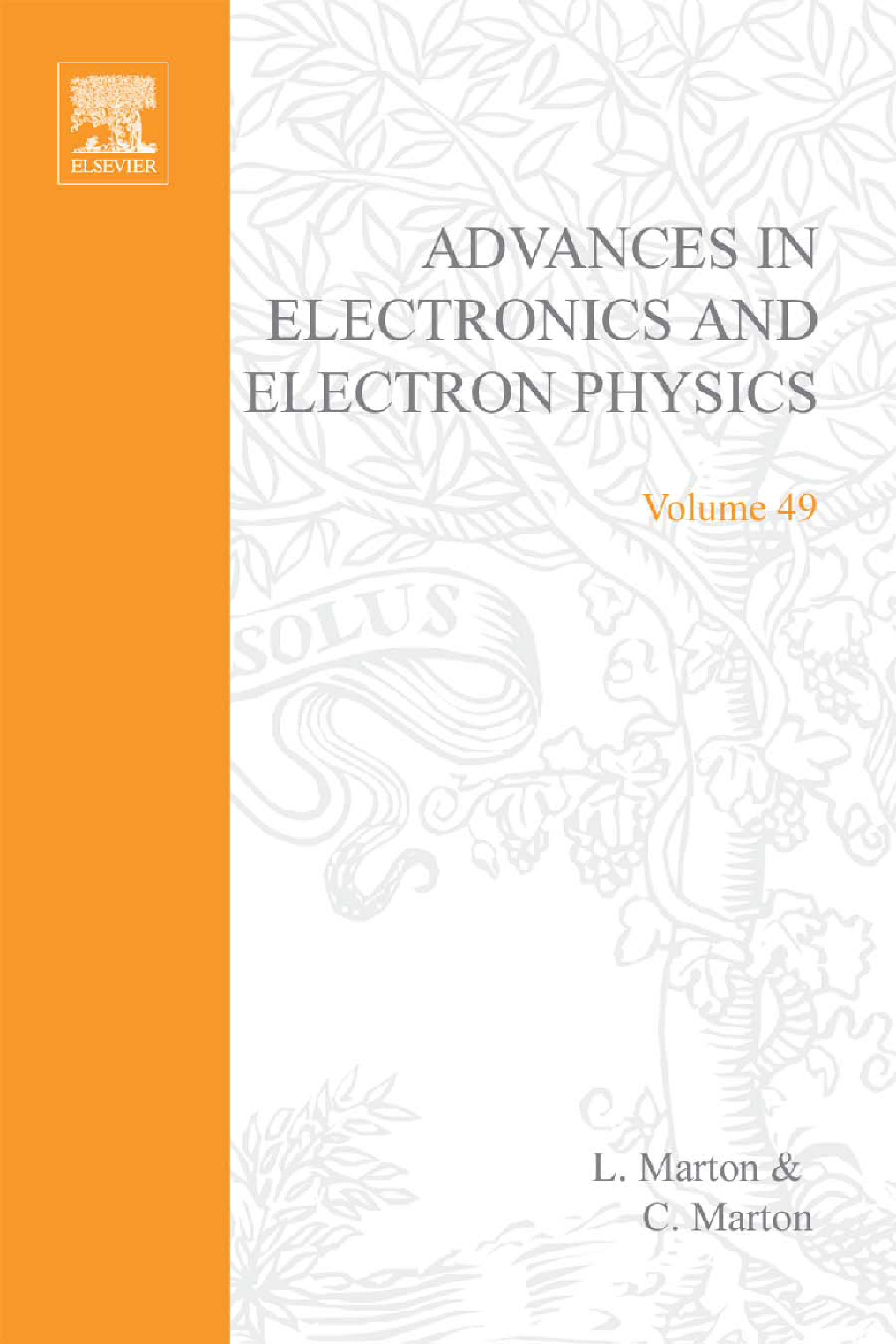 Advances in Electronics and Electron Physics