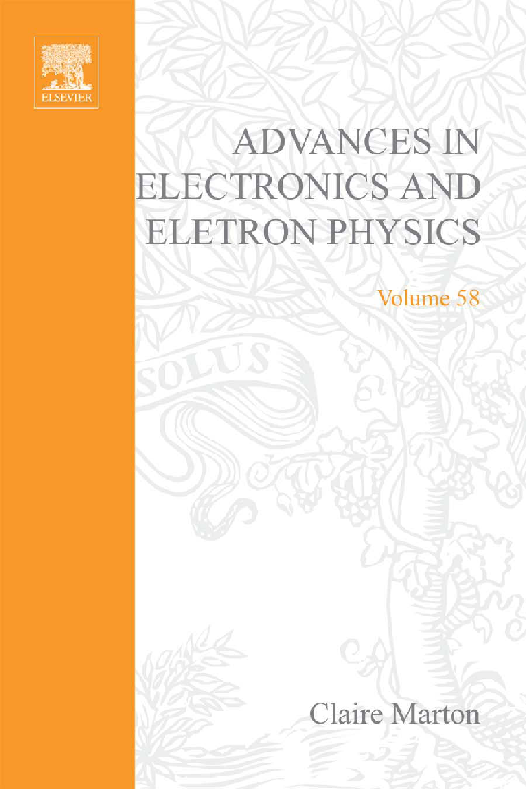 Advances in Electronics and Electron Physics