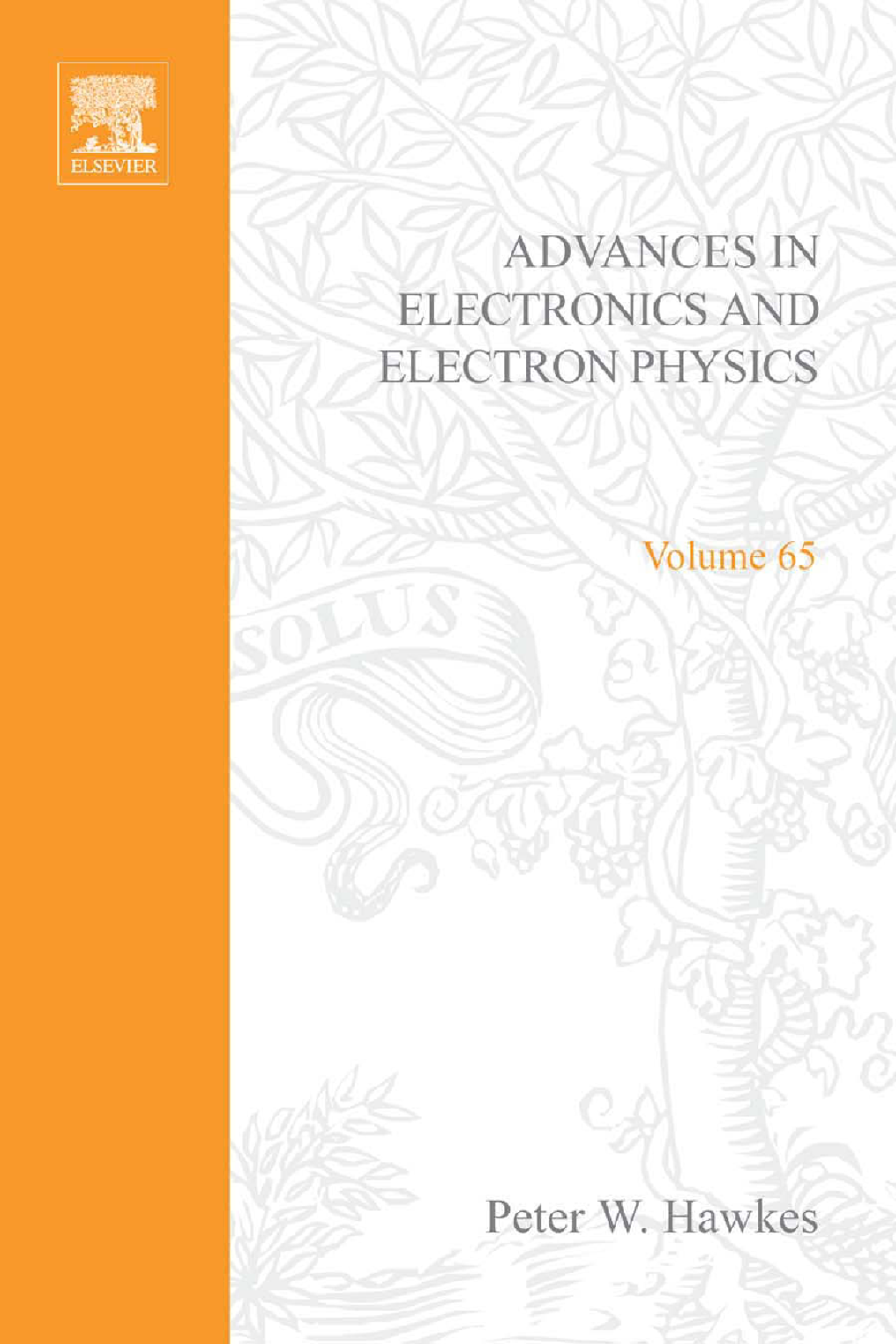 Advances in Electronics and Electron Physics