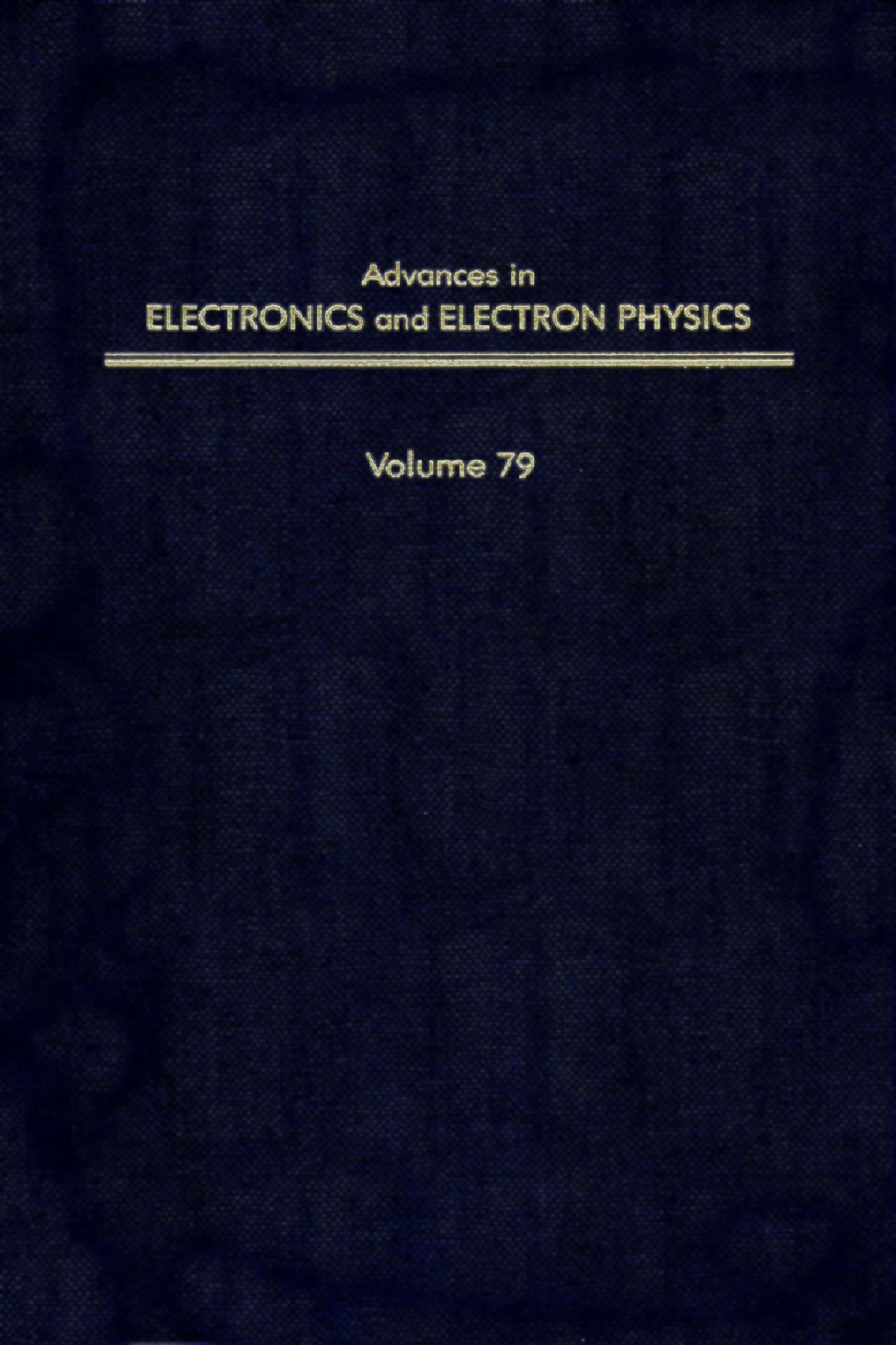 Advances in Electronics and Electron Physics