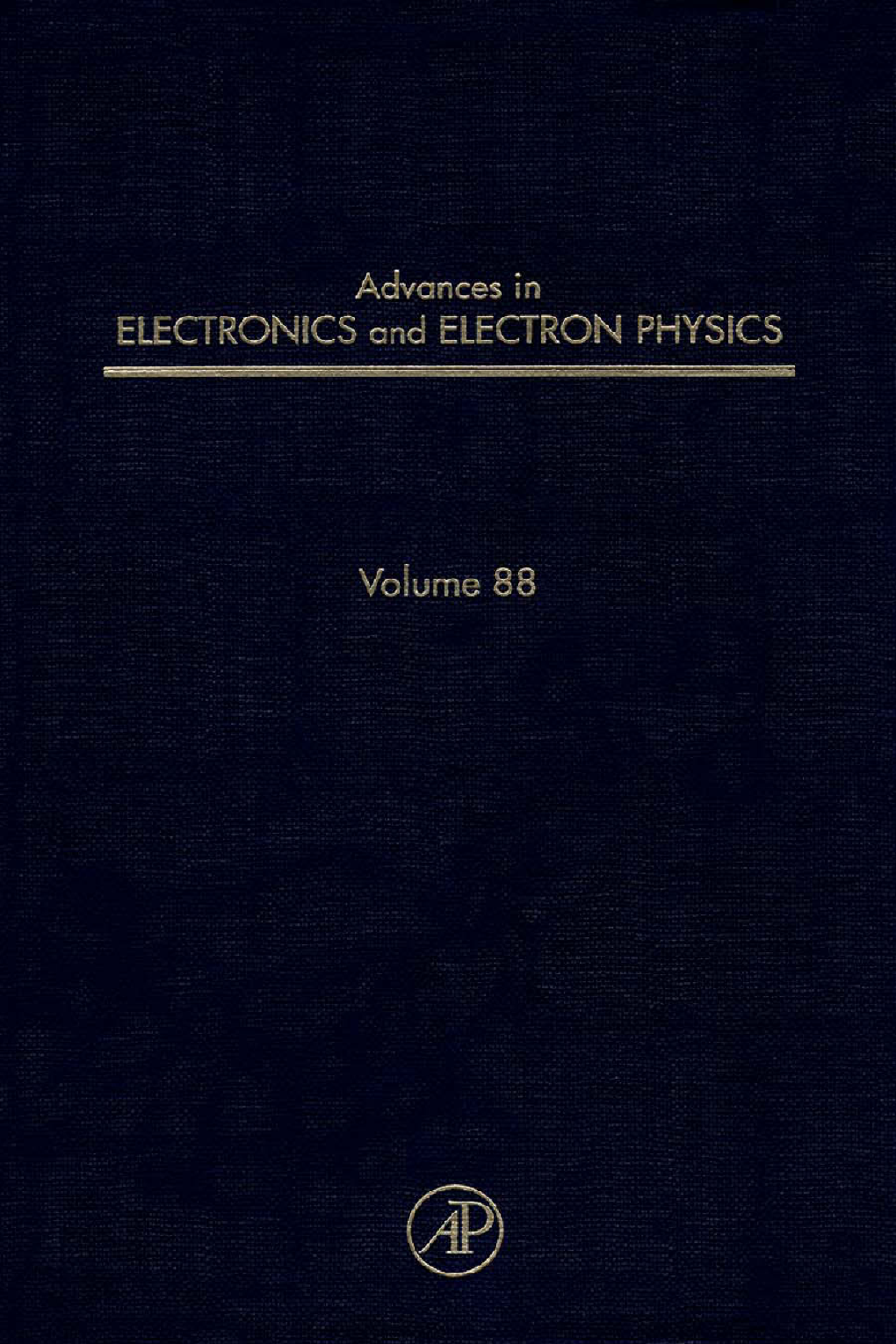 Advances in Electronics and Electron Physics