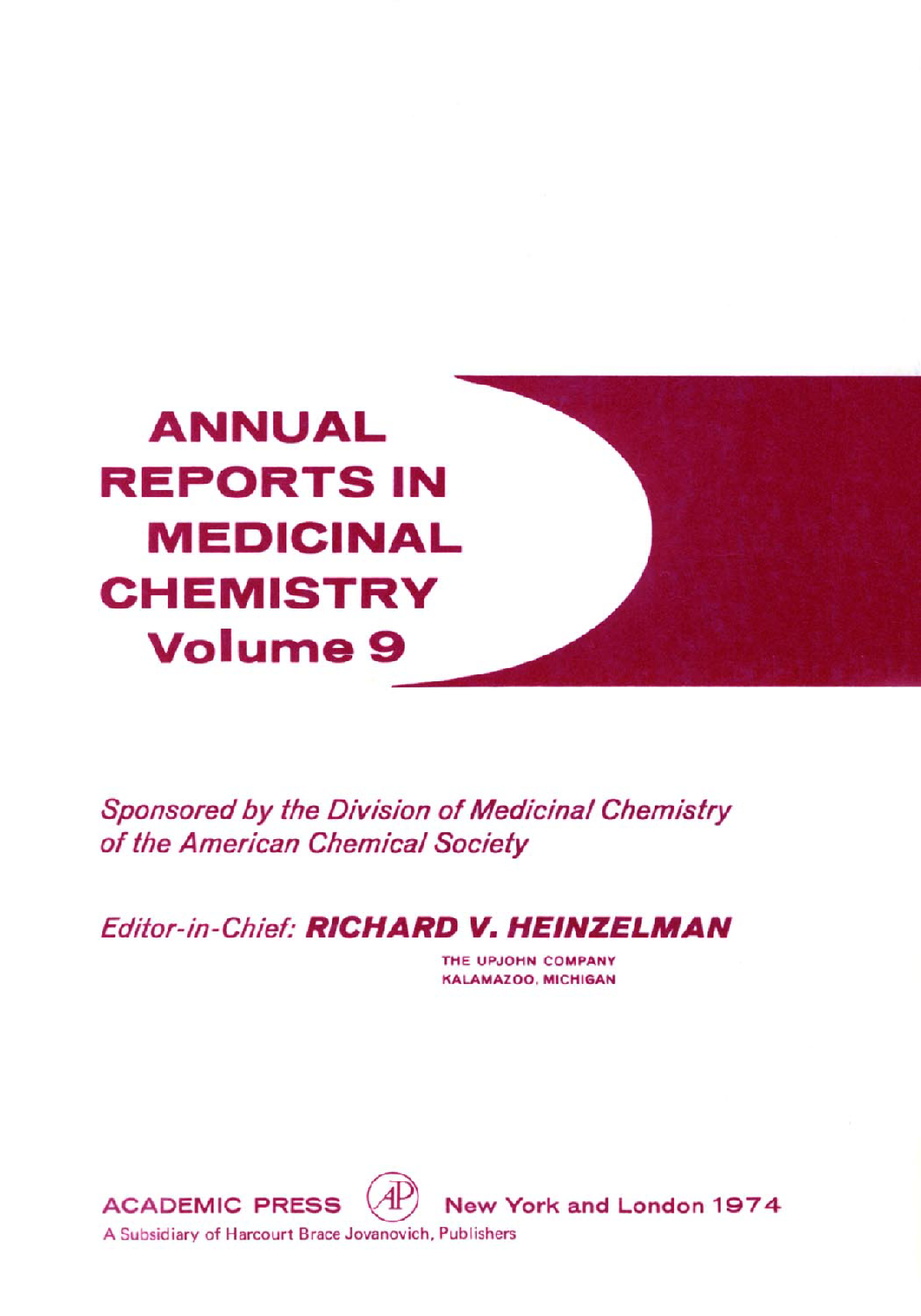 Annual Reports in Medicinal Chemistry
