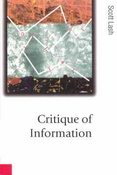 Critique of Information Critique of Information